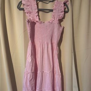 Hillhouse Pink Striped Ellie Nap Dress